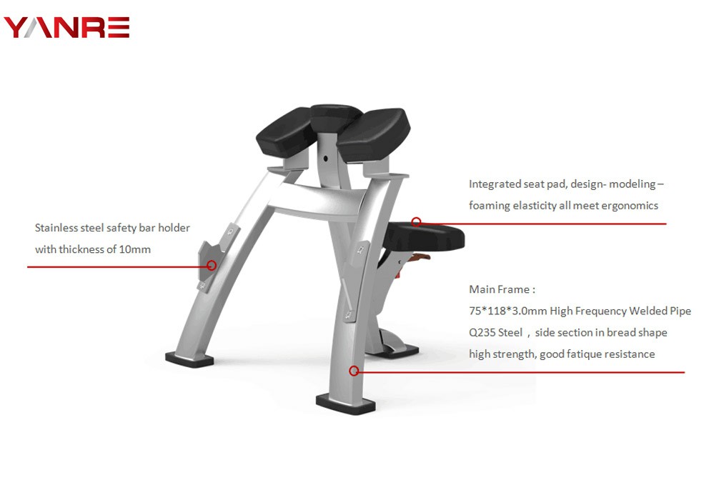 Biceps Curl Rack YR Fitness