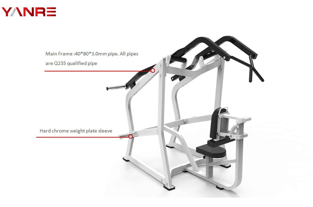 Iso-Lateral Front Lat Pulldown 7