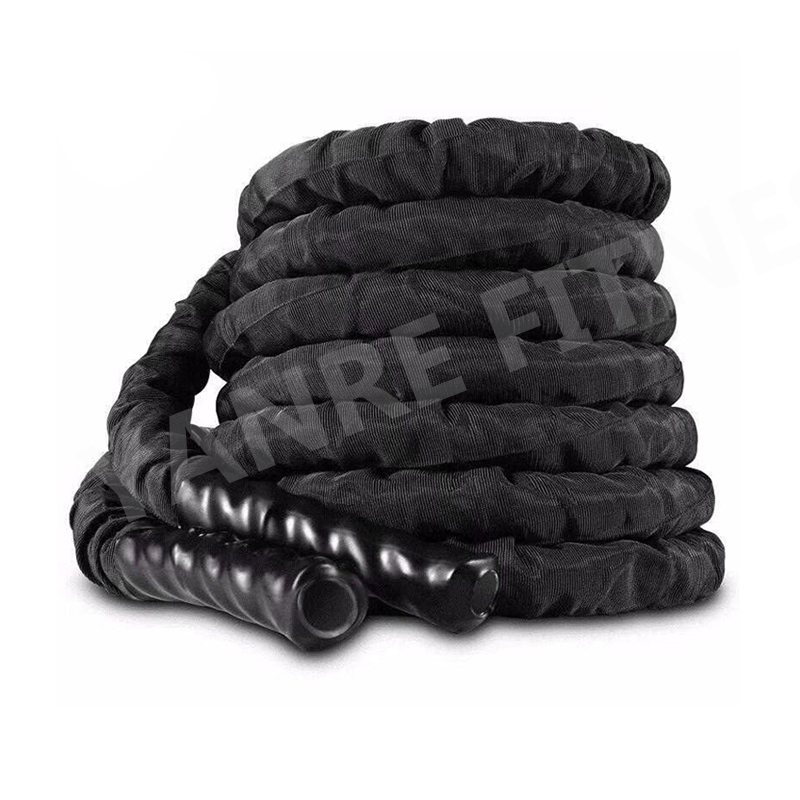 Polyethylene battle rope with cover 7