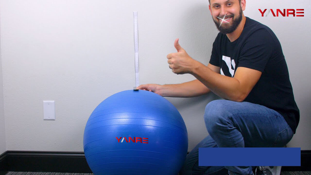 inflate yoga ball Yanre Fitness