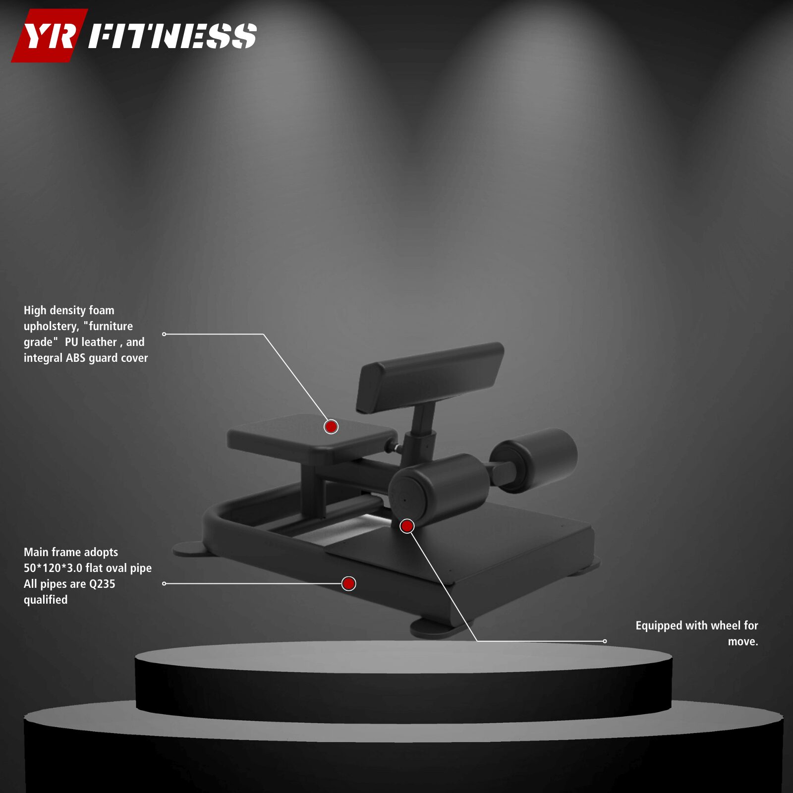 Sissy Squat Combination Trainer 2
