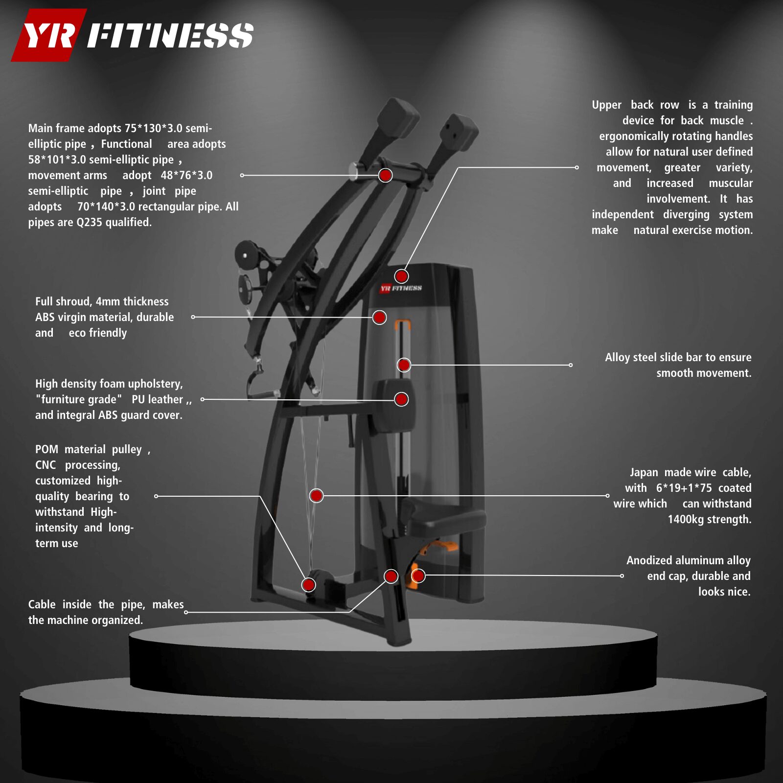 Upper back pully 2