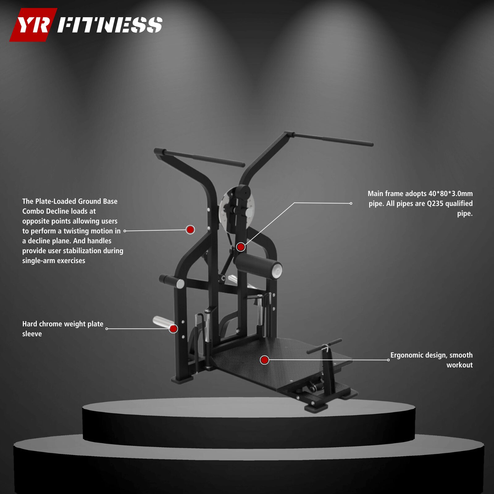 Plate Loaded Hip Trainer 2