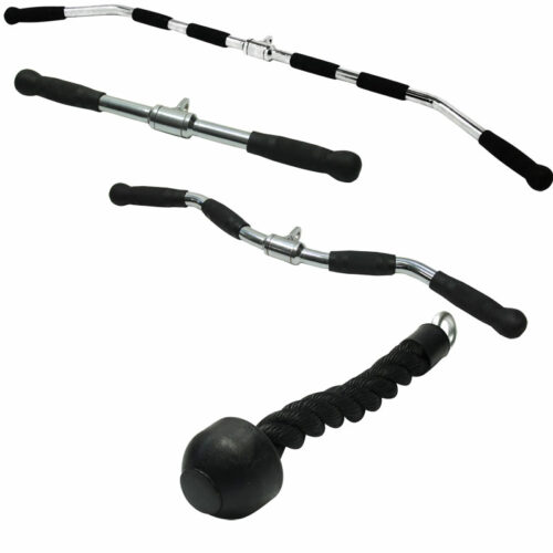 Cuerda de tríceps simple (accesorio de cable de gimnasio múltiple) 5