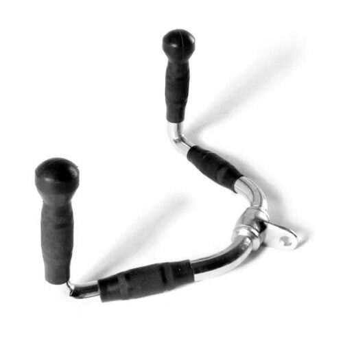 Multifunction Narrow Tricep Seated Row Bar Handle Cable Attachment 3