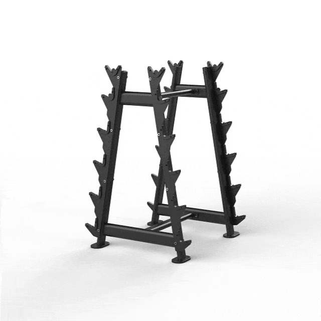 Five Tiers Barbell Rack