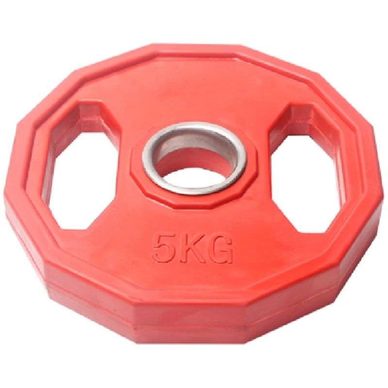 12-Sided Rubber Weight Plates