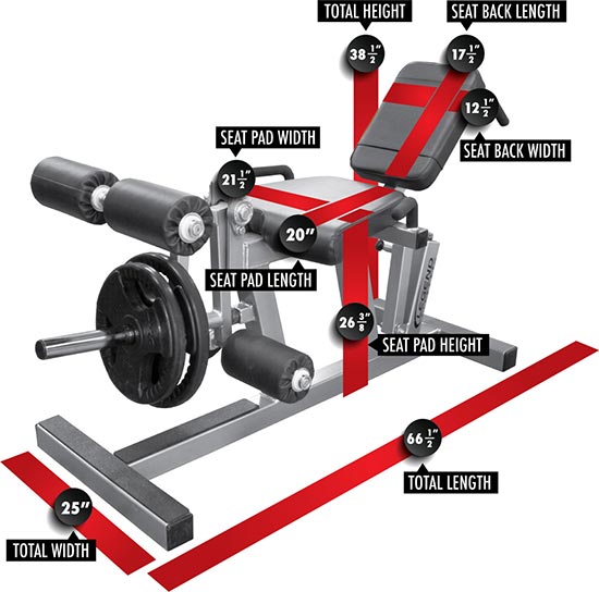 Commercial Leg Extension Curl Machine 6 Commercial Leg Extension Curl Machine 6