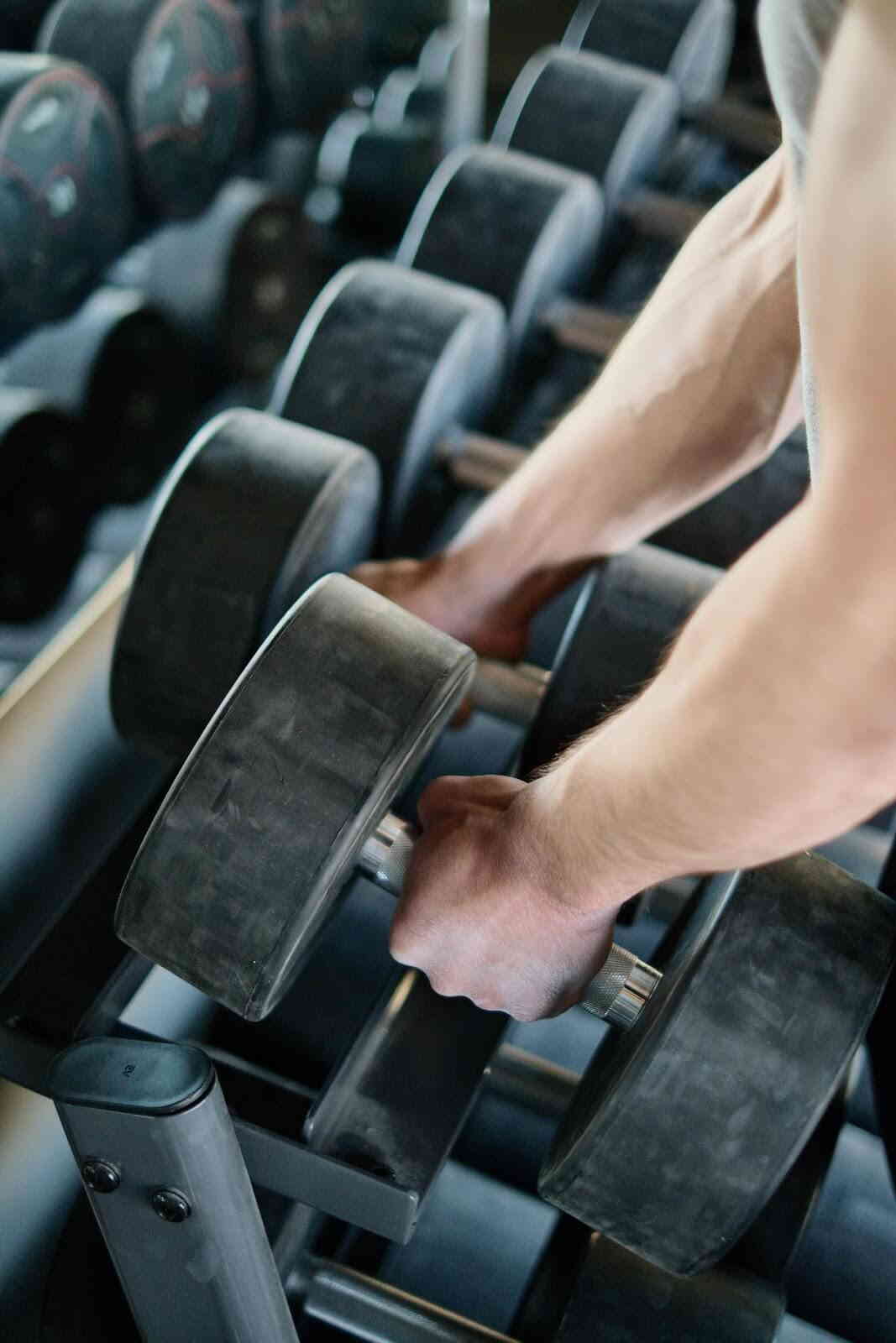 Commercial Dumbbell Rack