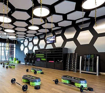 From Classic to Modern: Gym Ceiling Designs That Wow 2