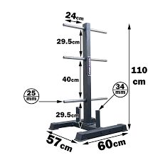 Gym Plate Rack 18