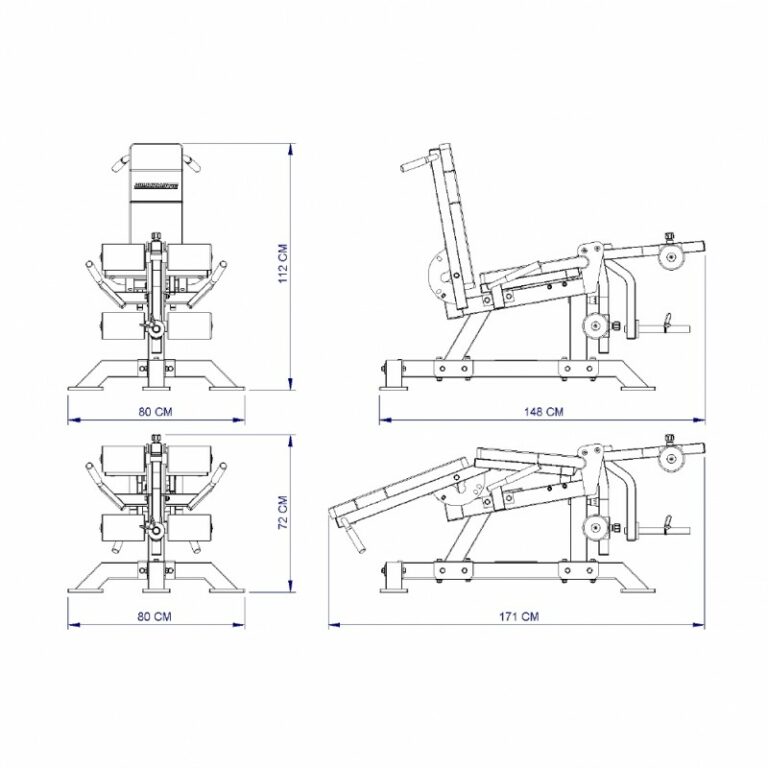 Hammer Strength Prone Leg Curl