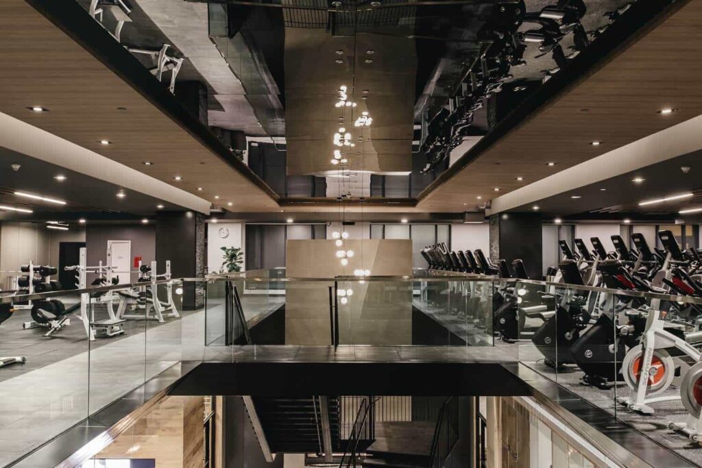 From Classic to Modern: Gym Ceiling Designs That Wow 17