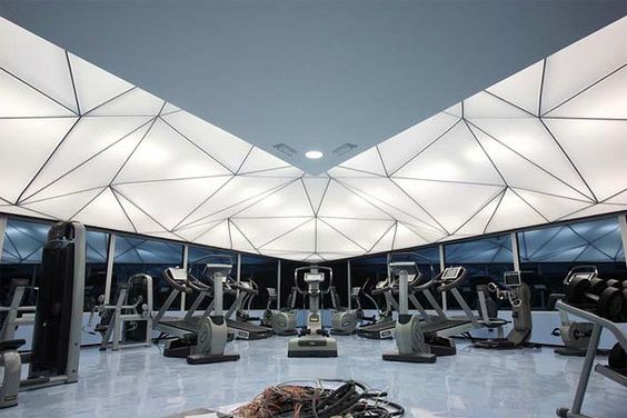 From Classic to Modern: Gym Ceiling Designs That Wow 22