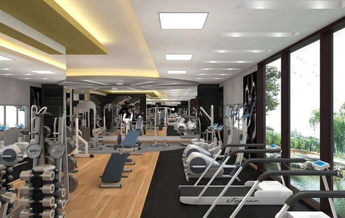 From Classic to Modern: Gym Ceiling Designs That Wow 5