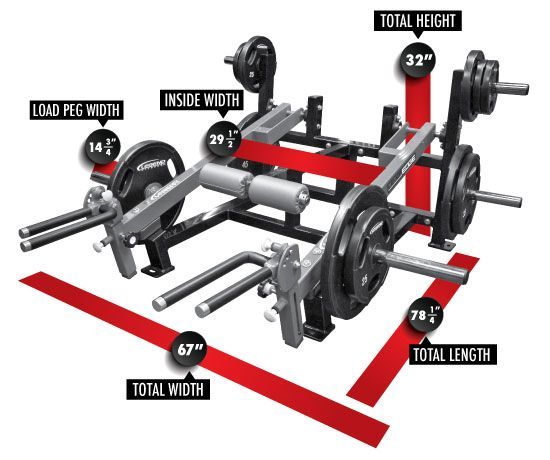 Squat Lunge Machine 11