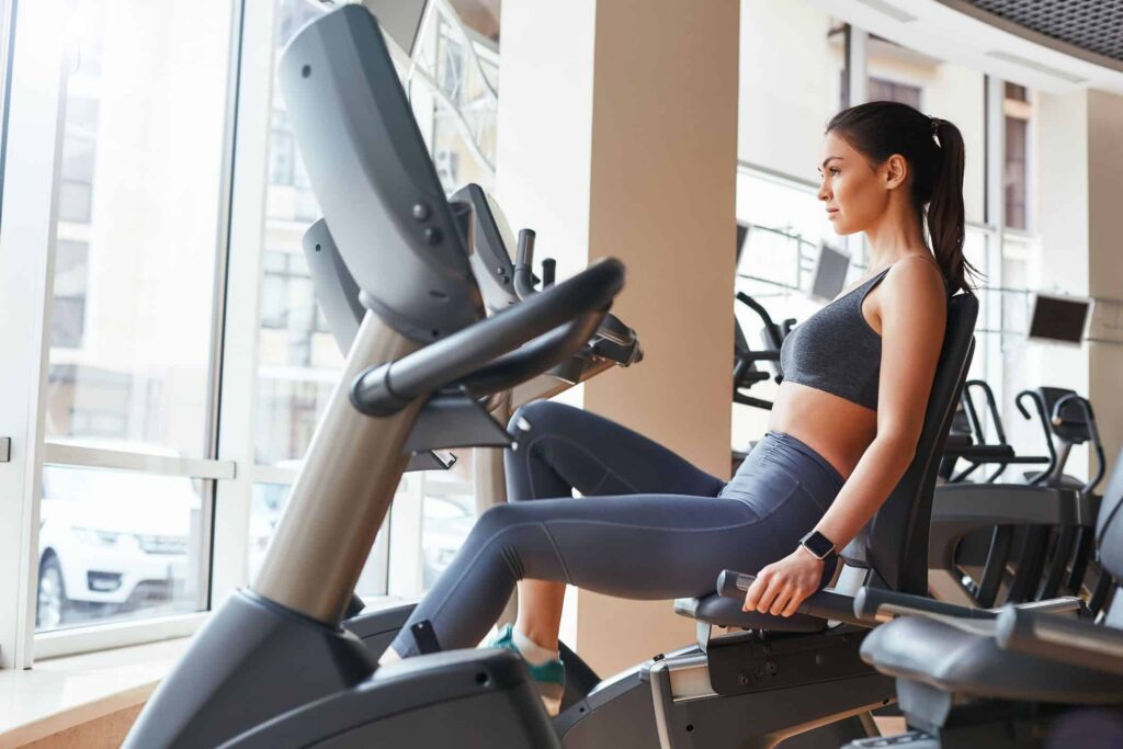 Commercial Recumbent Bike 8 Commercial Recumbent Bike 8