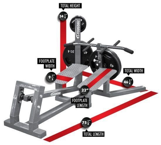 Plate Loaded Row Machine 13