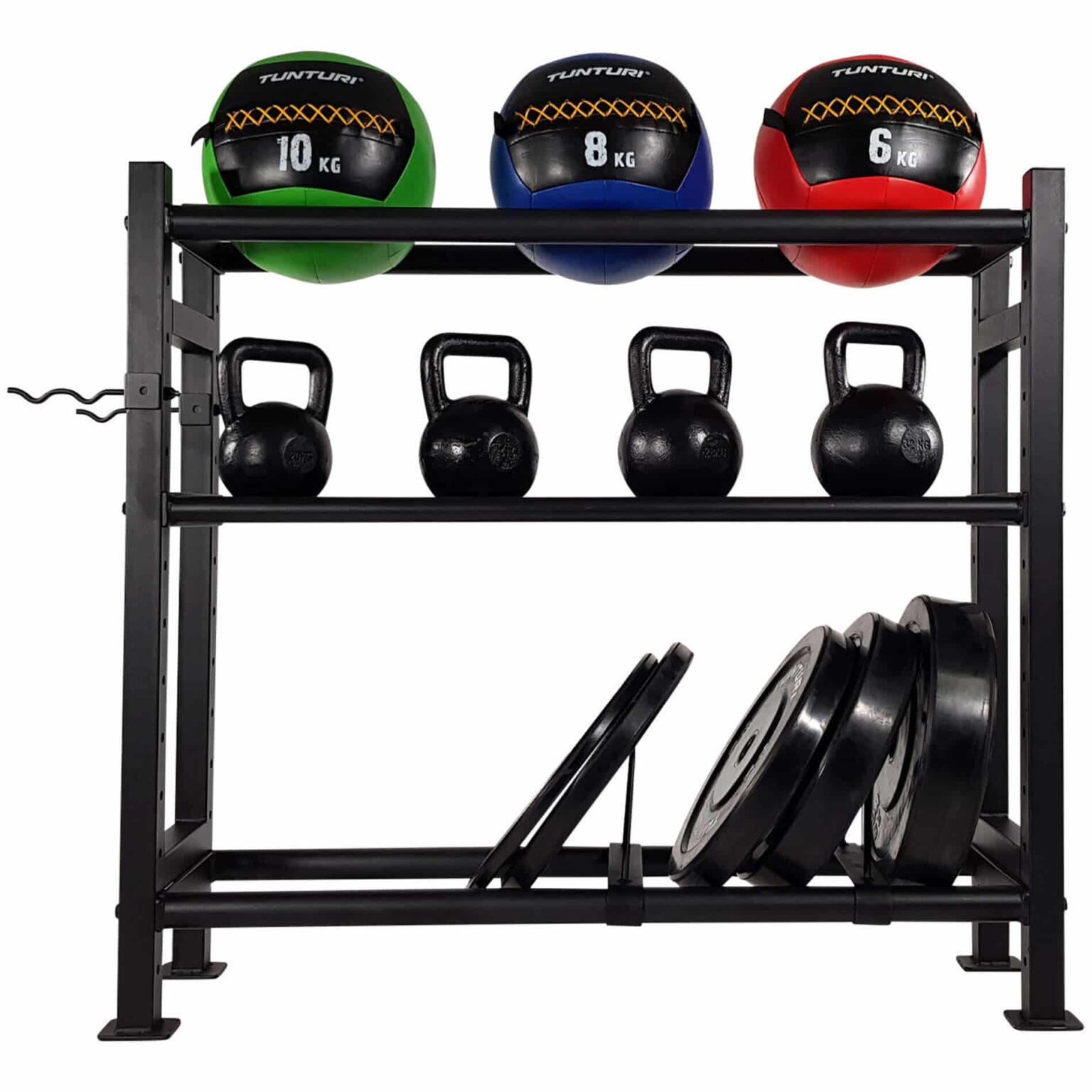 Gym Accessory Storage Rack