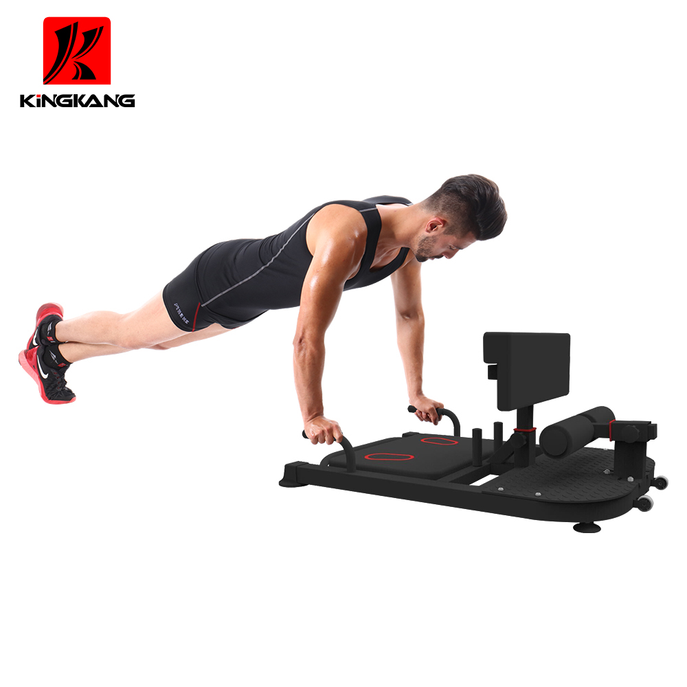 Sissy Squat Machine 8 in 1, Multifunctional Squat Machine Home Gym  Equipment for Leg Strength Training, Sit-Up, Push-Up & Plank, Black