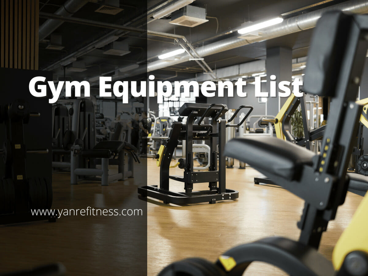 Gym Equipment List 1