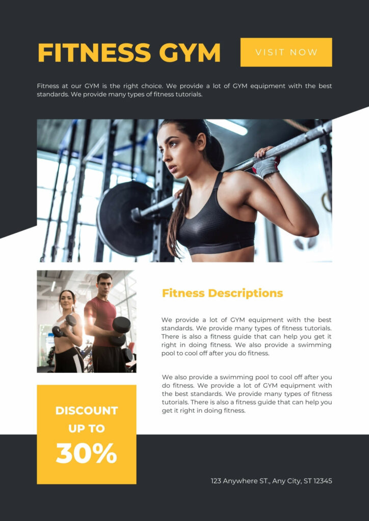 fitness newsletter 1