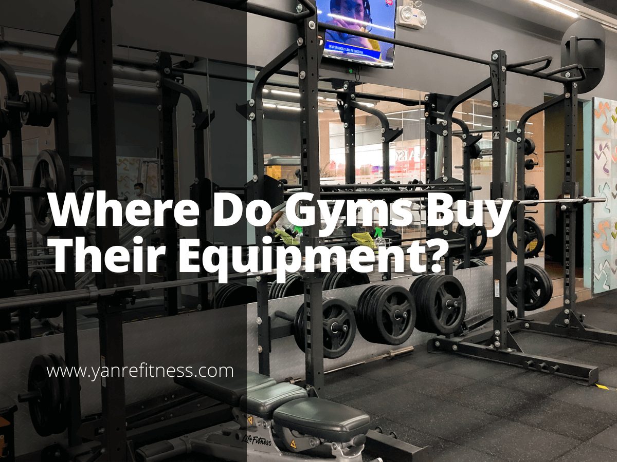 ¿Dónde compran los gimnasios sus equipos? 1