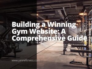 성공적인 체육관 웹사이트 구축: 종합 가이드 3