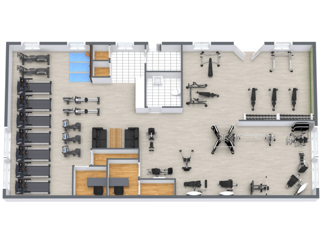 Gym Layout Design: A Comprehensive Guide to Creating an Efficient and Inspiring Fitness Space 2
