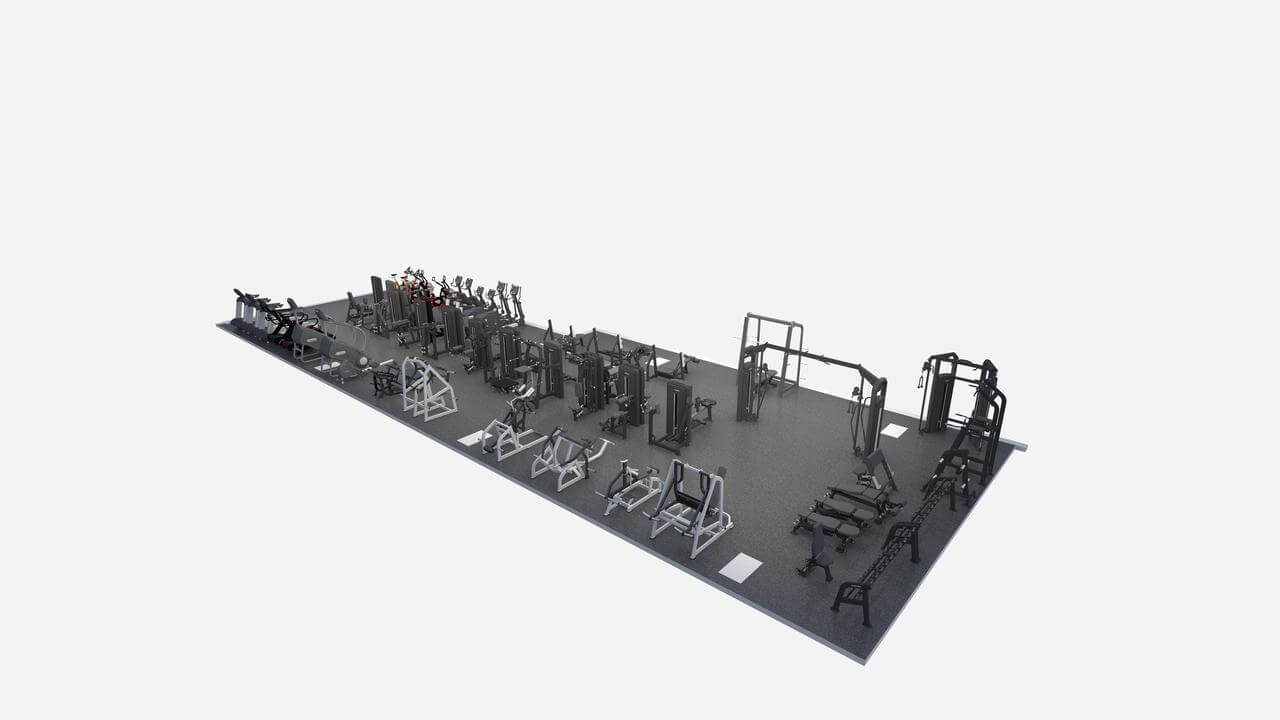 Gym Layout & Equipment Packages 38