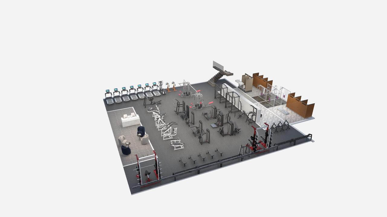 Gym Layout & Equipment Packages 46