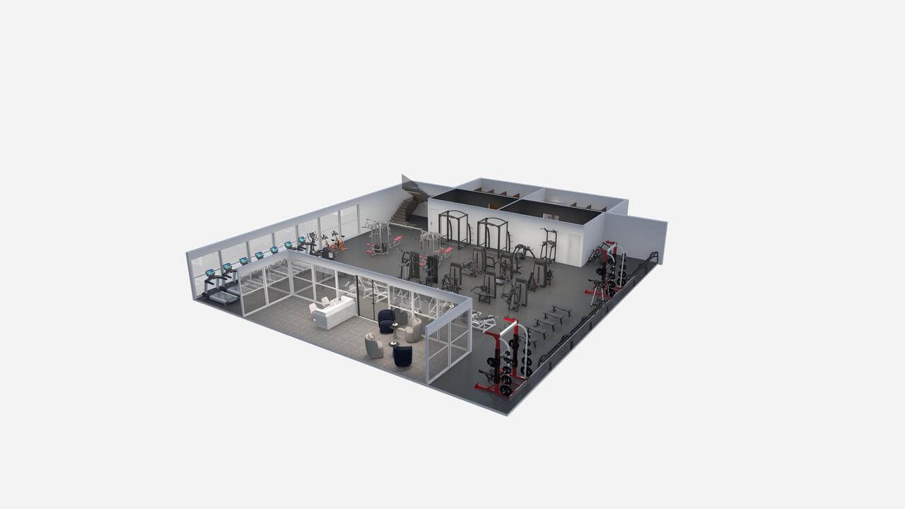 Gym Layout & Equipment Packages 48