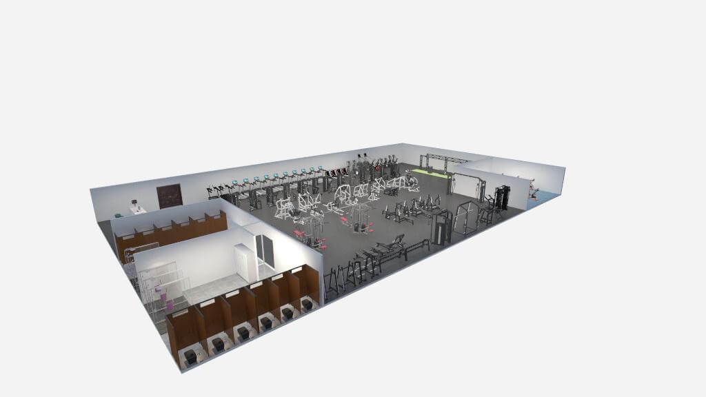 Gym Layout & Equipment Packages 55