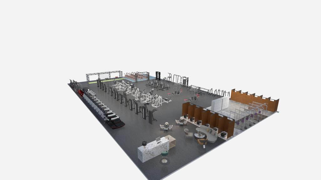 Gym Layout & Equipment Packages 56