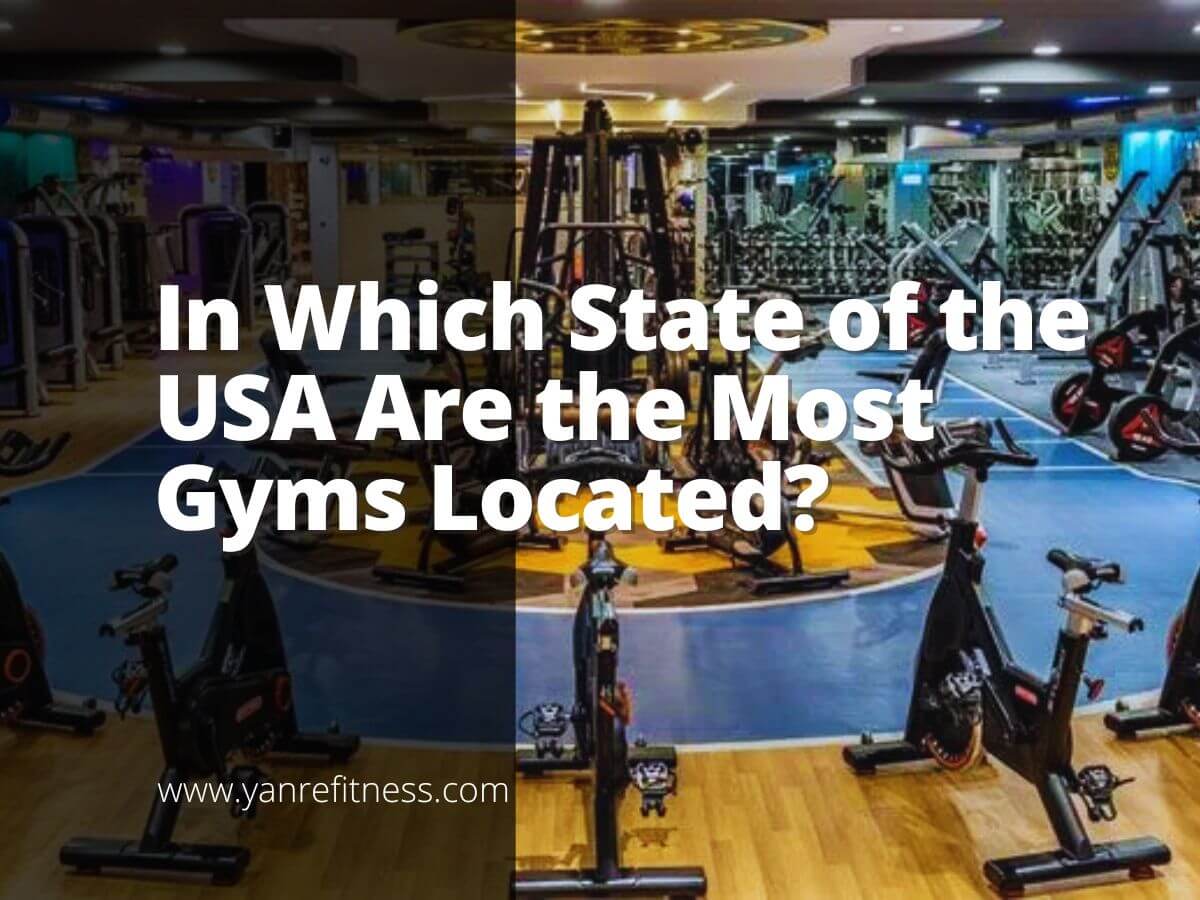 ¿En qué estado de EE. UU. se encuentran la mayoría de los gimnasios? 1