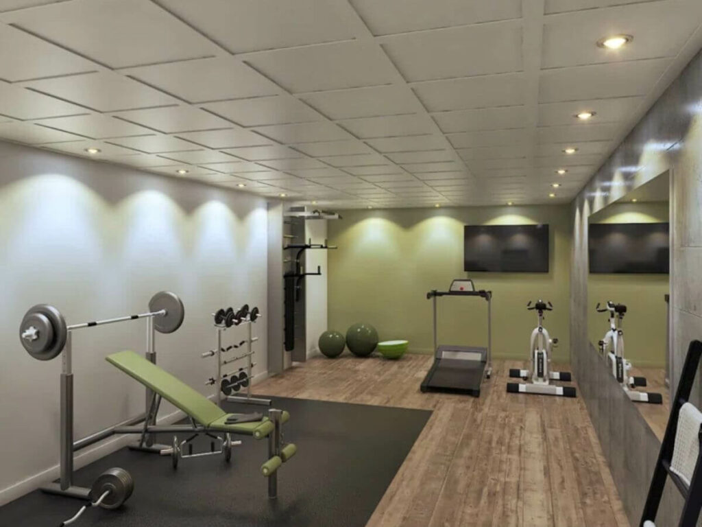 Perfect Ceiling Design To Elevate Your Gym Space 3 Perfect Ceiling Design To Elevate Your Gym Space 3