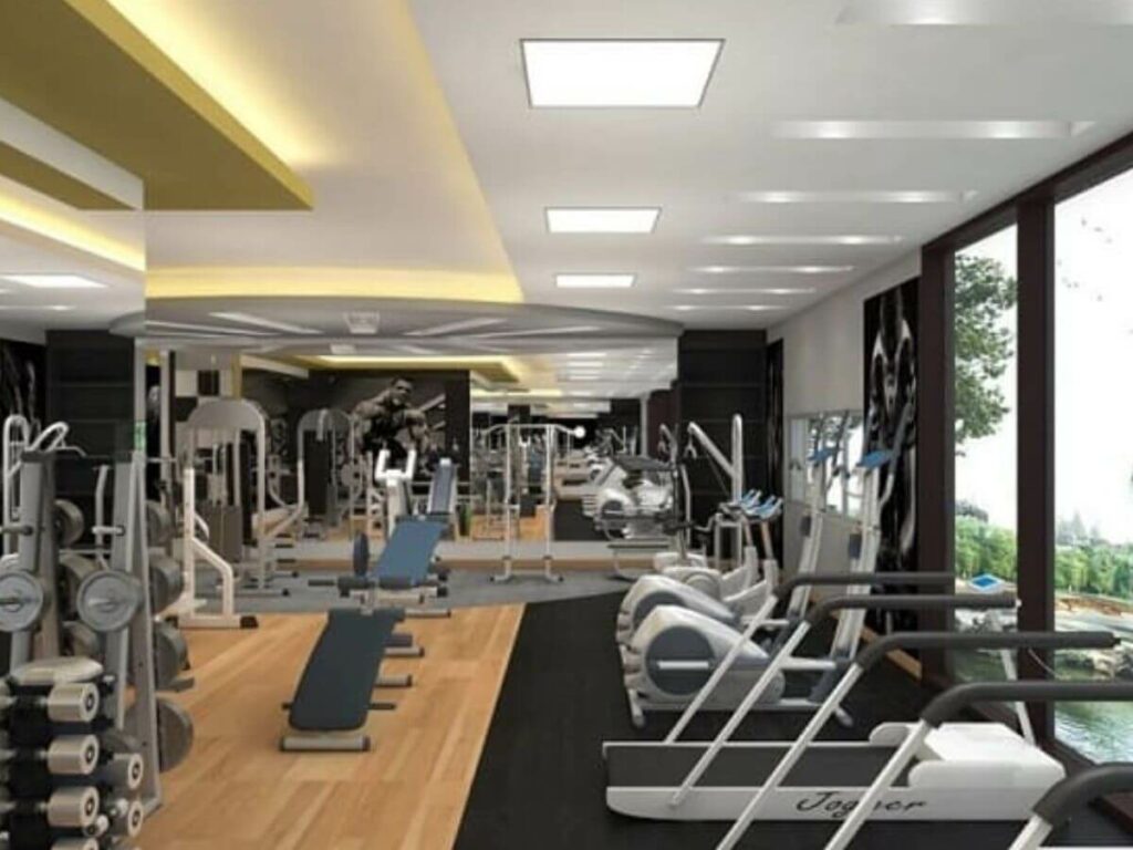 Perfect Ceiling Design to Elevate Your Gym Space 5