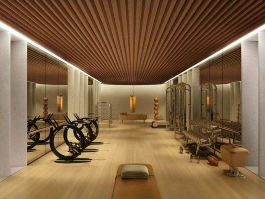 Perfect Ceiling Design to Elevate Your Gym Space 7