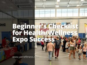 Lista di controllo per principianti per il successo dell'Expo di salute/benessere 3