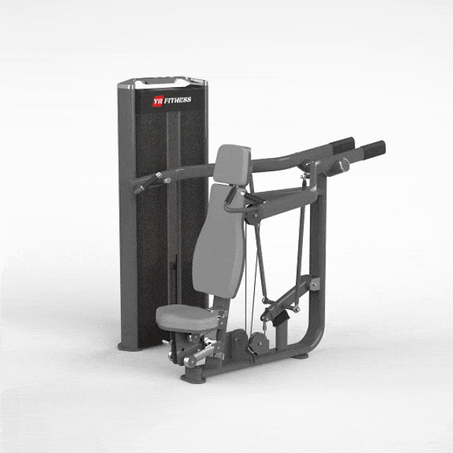 Seated Shoulder Press Converging