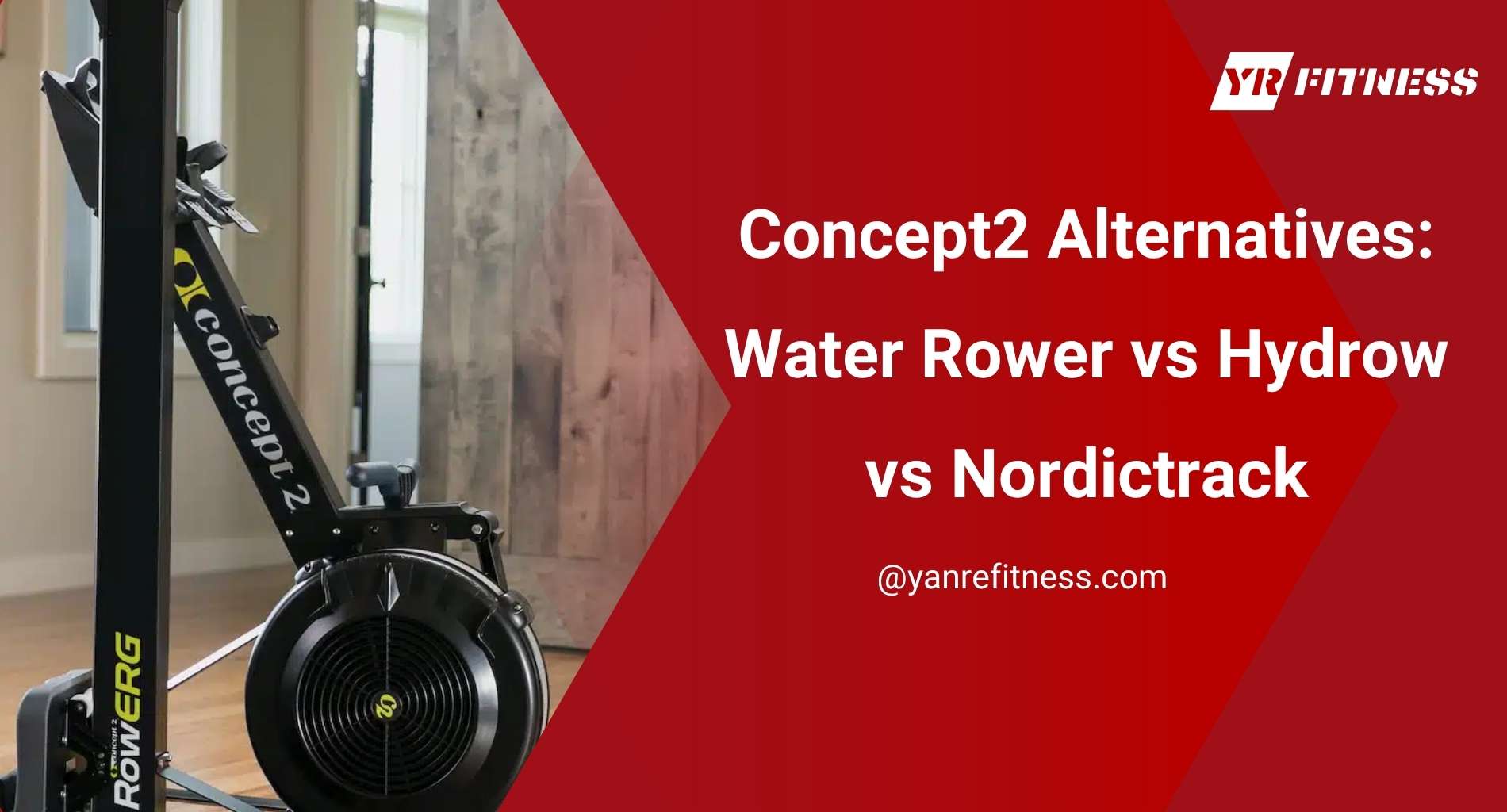 Alternativas Concept2: Remo de agua vs. Hydrow vs. Nordictrack - YR Fitness