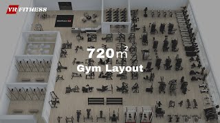 ジムのレイアウトと機器パッケージ 7
